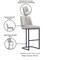 Manhattan Comfort Serena Barstool in Light Grey, 3PK 3-BS020-LG - alternate 2